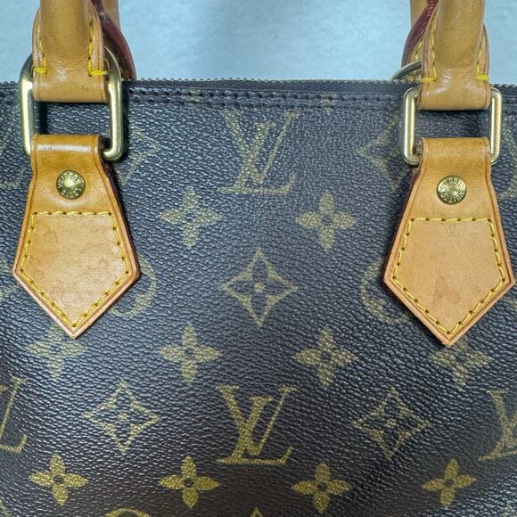 Louis Vuitton Monogram Alma PM Top Handle Bag Purse Handbag Classic Luxury - Picture 8 of 16